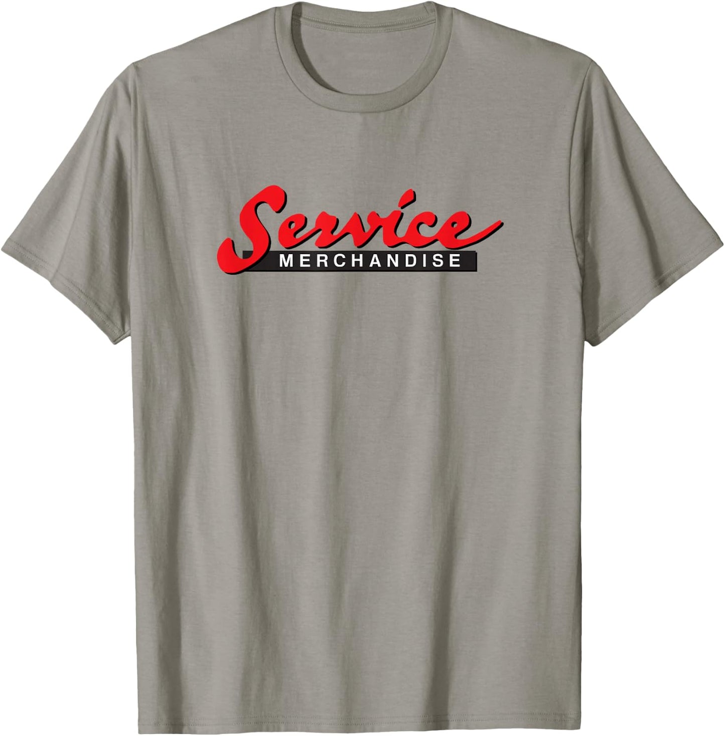 Service Merchandise Classic 1980s Retro Graphic T-Shirt - T-Shirt | Sand