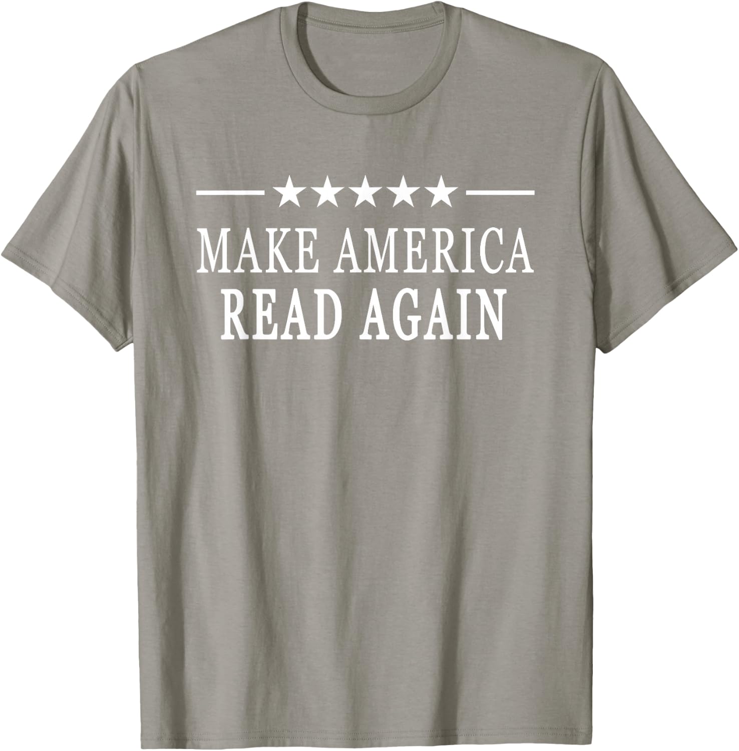 Red Make America Read Again T-Shirt - T-Shirt | Sand