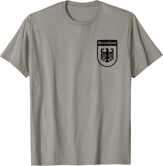 Deutschland Flagge Deutscher Adler Deutschland T-Shirt - T-Shirt | Sand