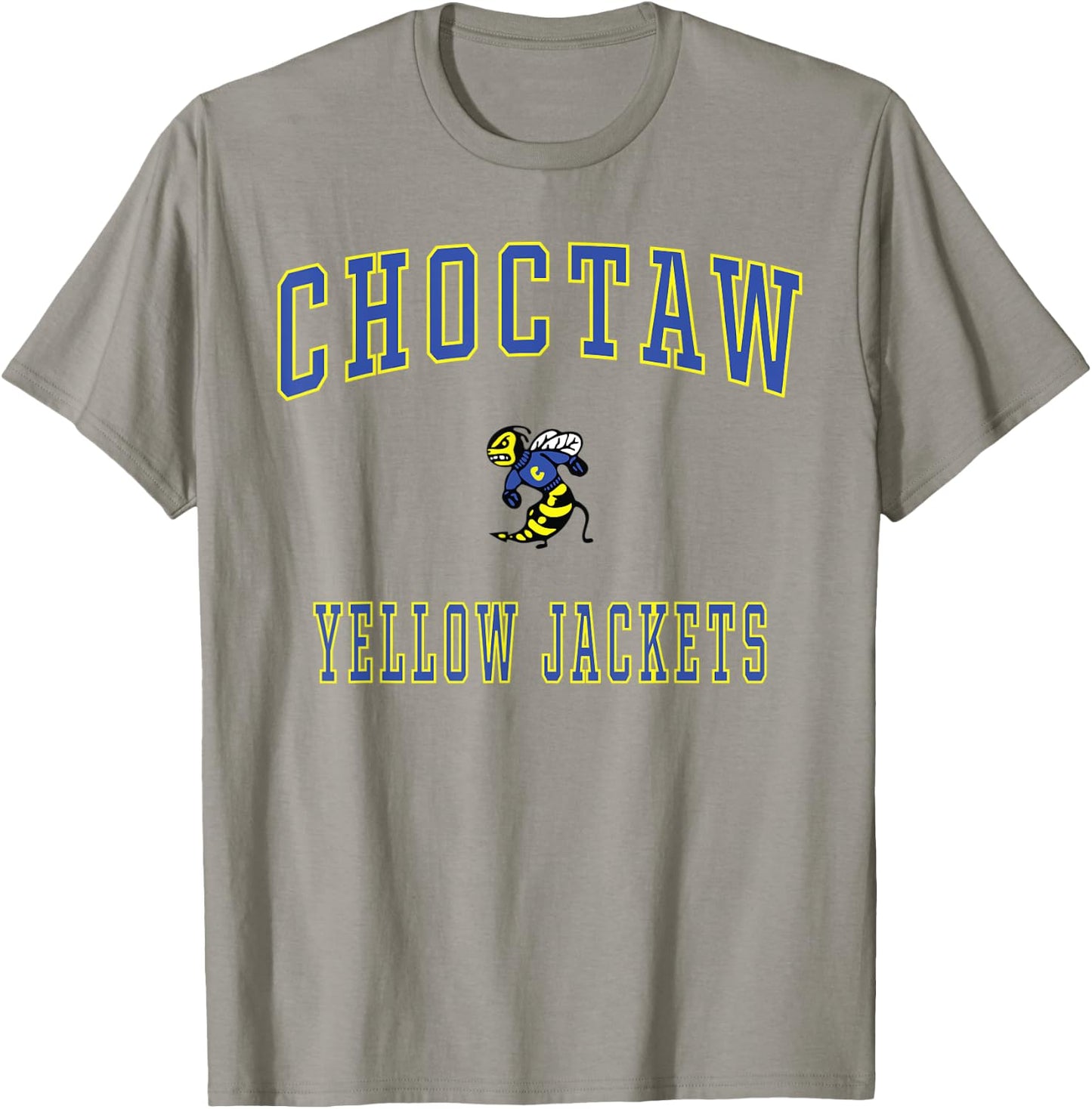 Choctaw High School Yellow Jackets T-Shirt - T-Shirt | Sand