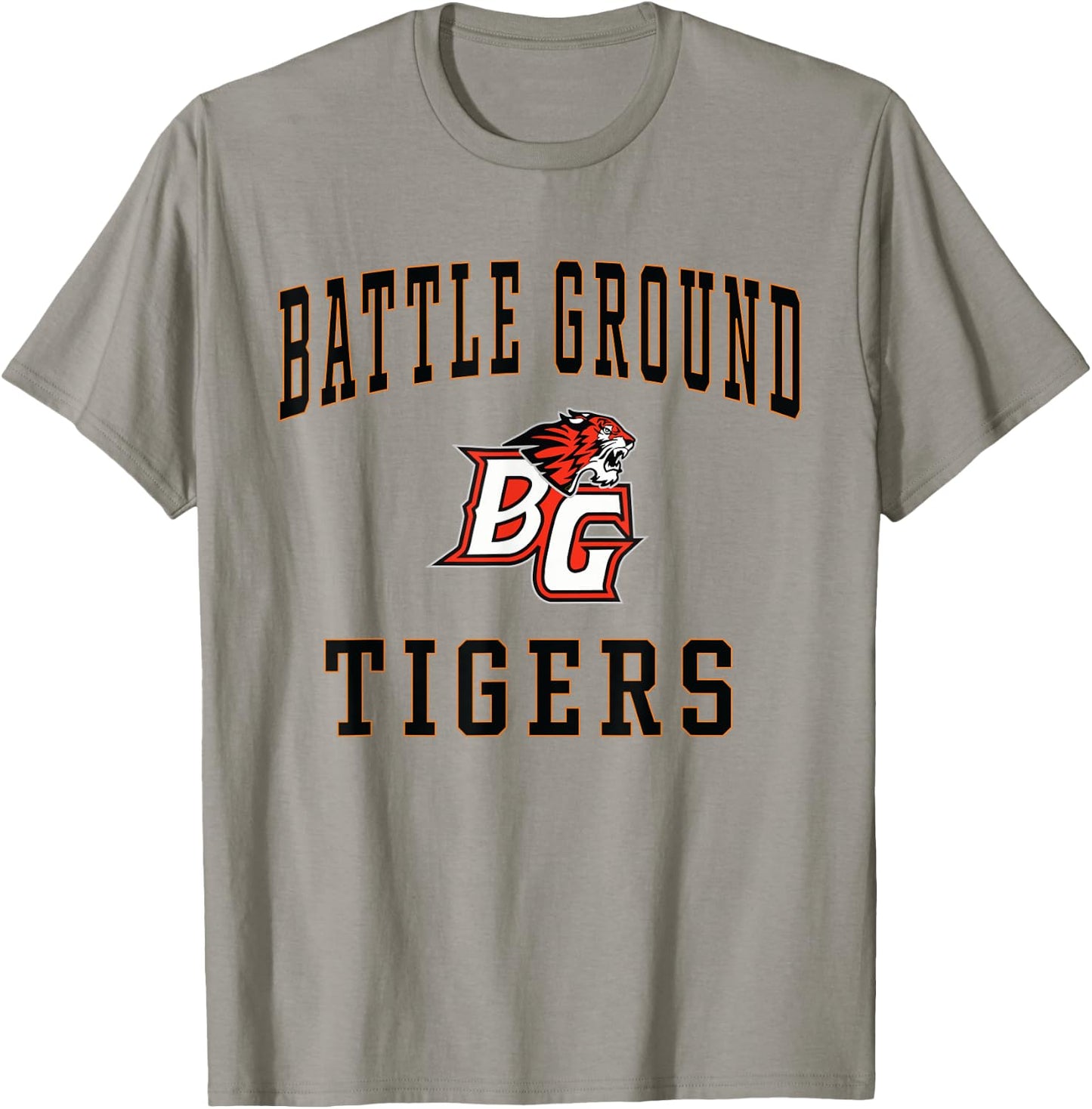 Battle Ground High School Tigers C1 T-Shirt - T-Shirt | Sand