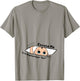 Excuse Me Is It September Yet Pregnancy Baby Announcement T-Shirt - T-Shirt | Sand