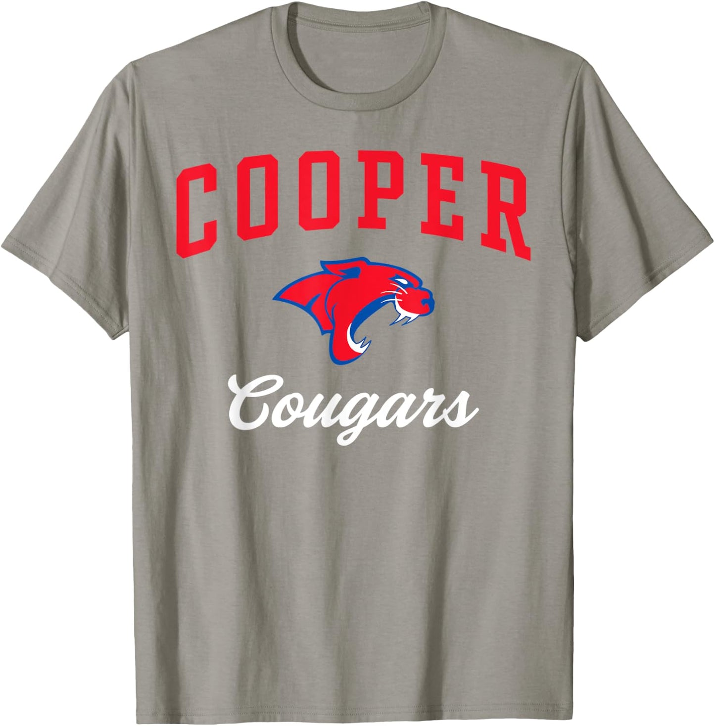 Cooper High School Cougars C3 T-Shirt - T-Shirt | Sand