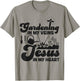 Plant Lover Gardening Jesus Faith Christian Gardening In My T-Shirt - T-Shirt | Sand