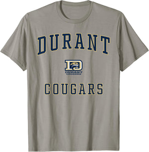 Durant High School Cougars T-Shirt - T-Shirt | Sand