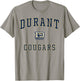 Durant High School Cougars T-Shirt - T-Shirt | Sand