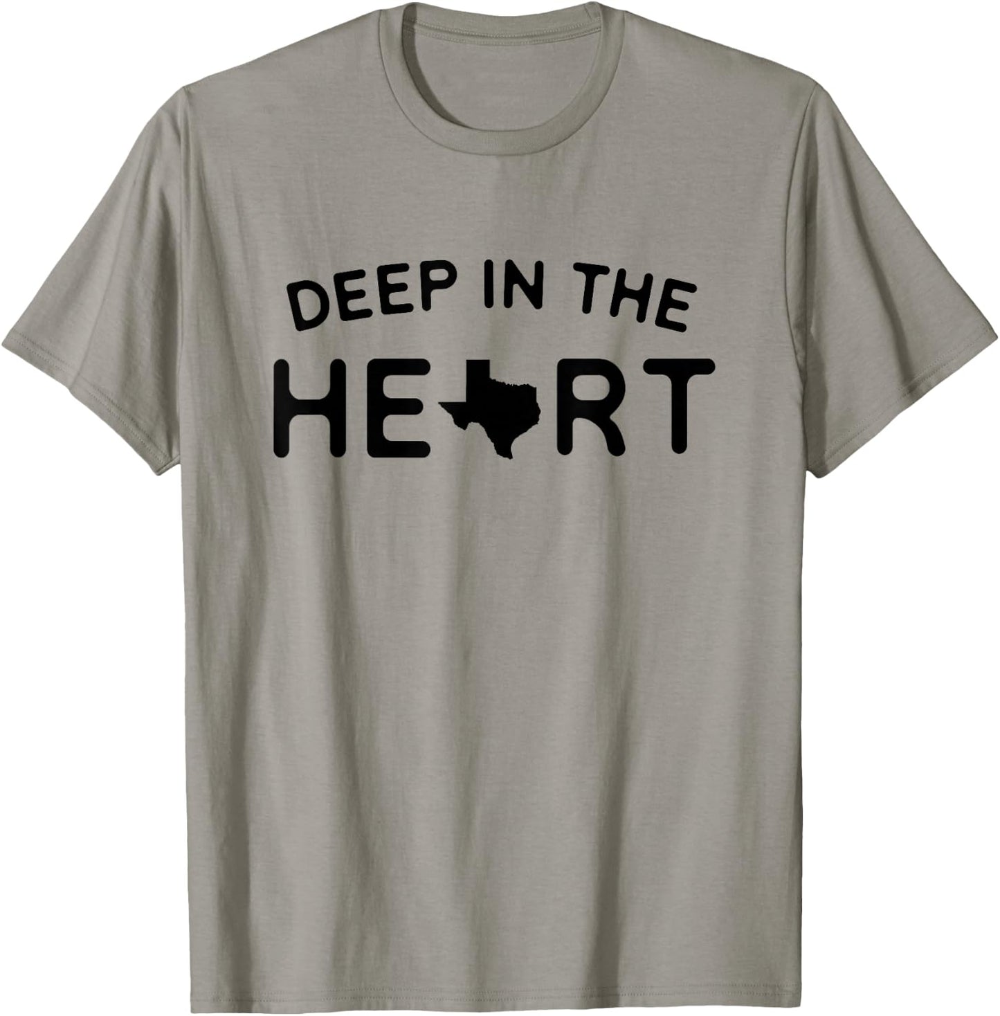Deep In The Heart Of Texas - Love Texas T-Shirt - T-Shirt | Sand