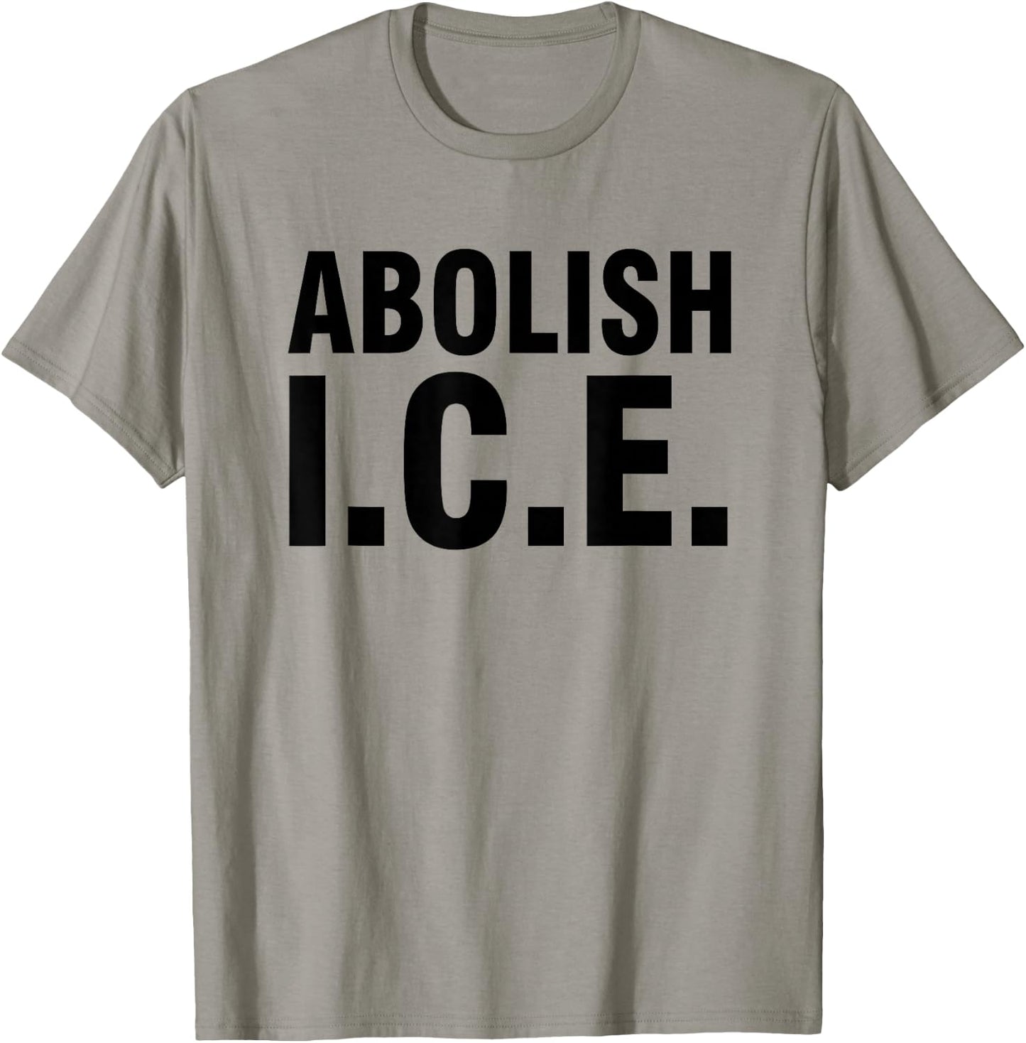 Abolish ICE T-Shirt - T-Shirt | Sand