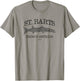 JCombs: St. Barts, French Antilles, Barracuda (Distressed) T-Shirt - T-Shirt | Sand