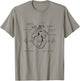 Anatomisches Herz Design EKG Arzt Medizin Krankenschwester T-Shirt - T-Shirt | Sand