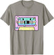 Cassette Tape Shirt Women Cute Kawaii Pastel Colors 80's T-Shirt - T-Shirt | Sand