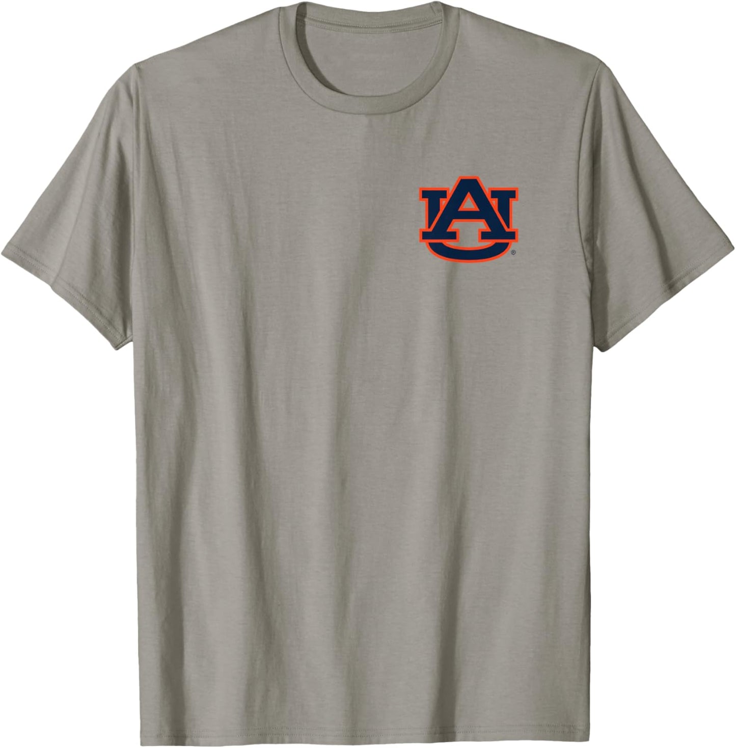 Auburn Tigers Front/Back Logo Officially Licensed T-Shirt - T-Shirt | Sand