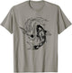 Koi Fish Aesthetic Japanese Art T-Shirt - T-Shirt | Sand
