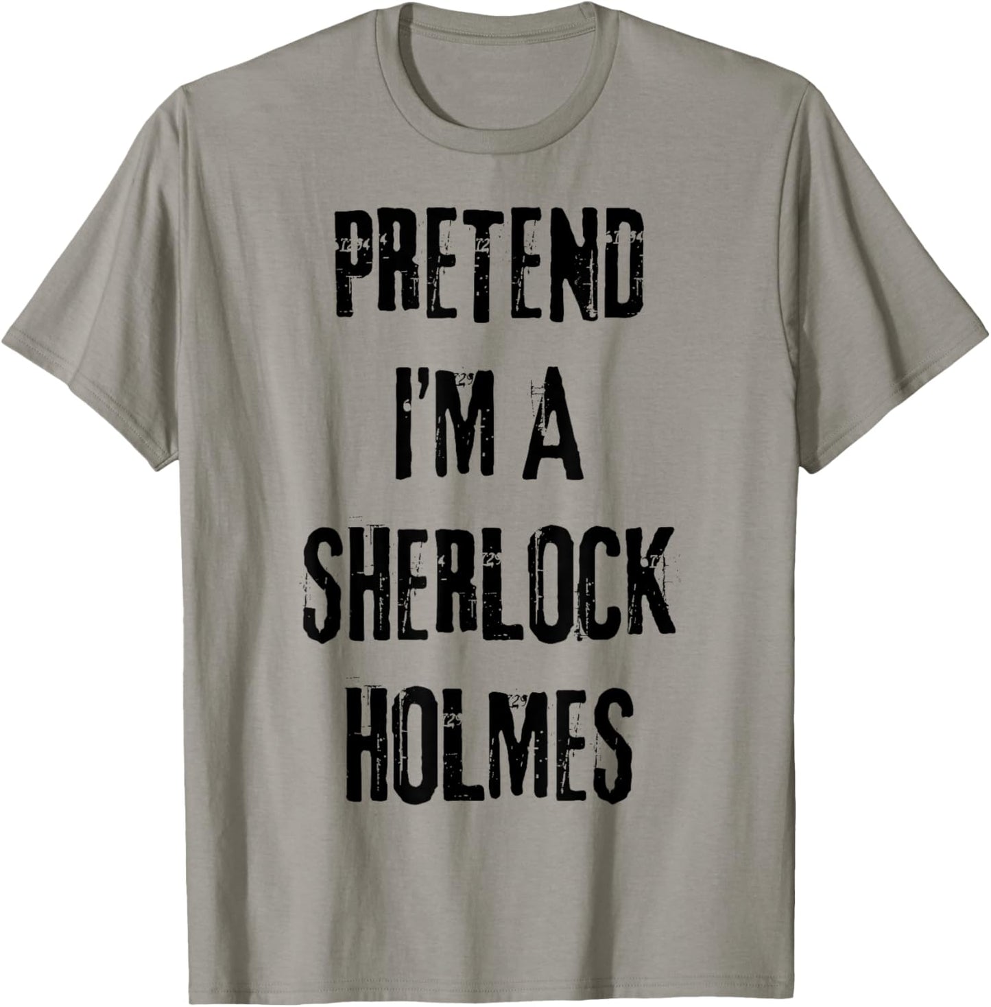 Sherlock Holmes Halloween Cosplay Last Minute Costume T-Shirt - T-Shirt | Sand
