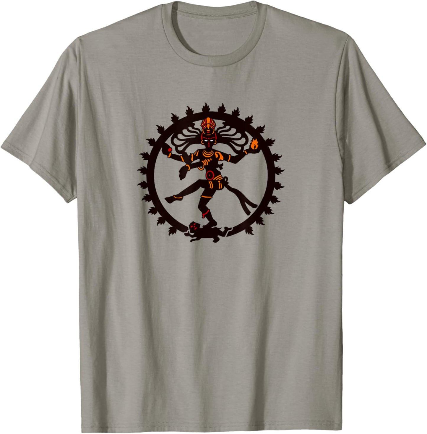 Lord of Dance Shiva Nataraja T-Shirt - T-Shirt | Sand
