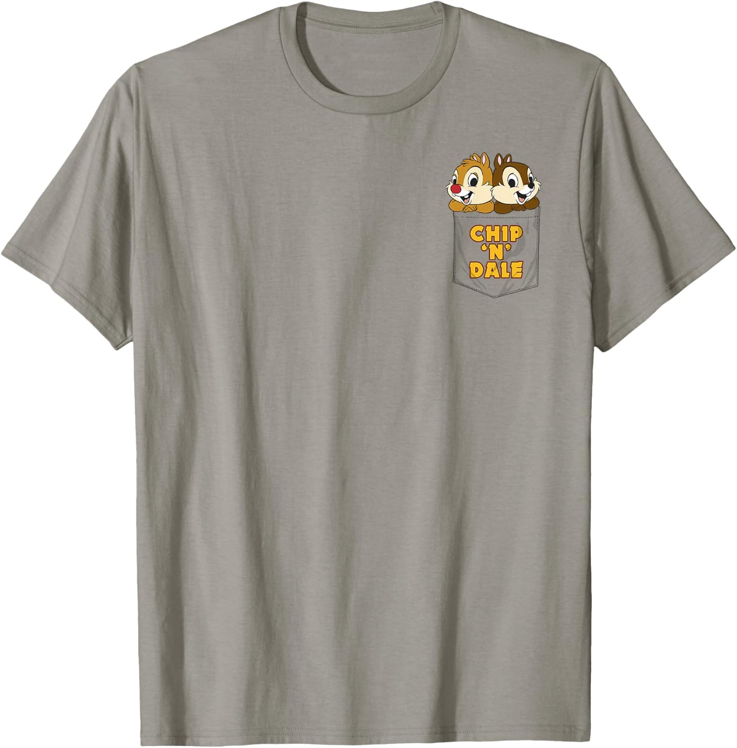 Disney Chip 'N Dale Faux Pocket T-Shirt - T-Shirt | Sand