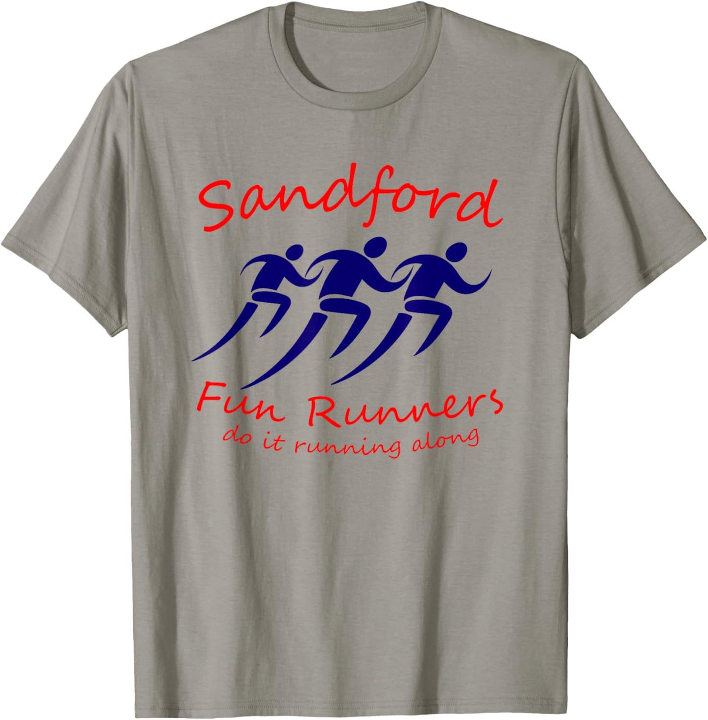 Sandford Fun Runners do it Running Along T-Shirt - T-Shirt | Sand