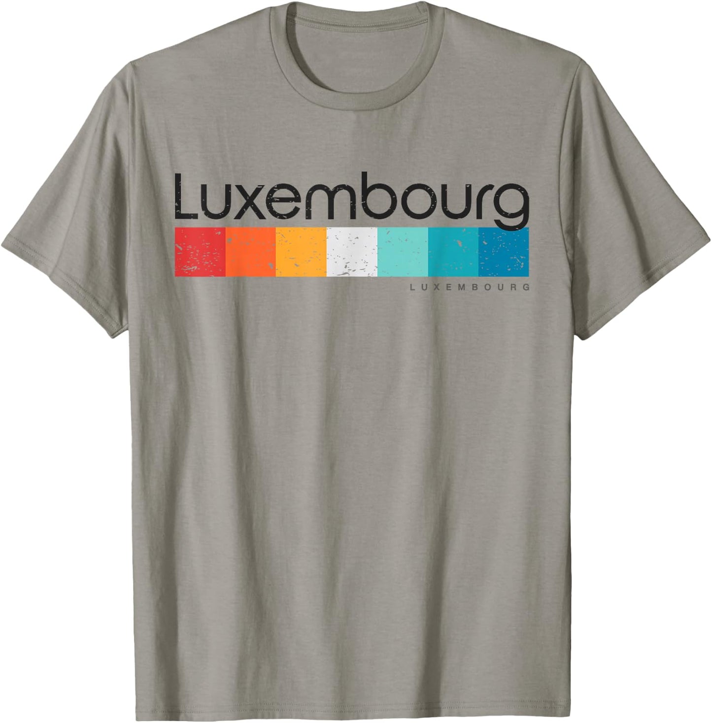 Vintage Luxembourg Retro Design T-Shirt - T-Shirt | Sand