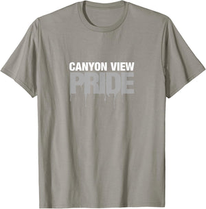 Canyon View High School PRIDE T-Shirt - T-Shirt | Sand