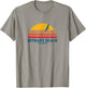 Bethany Beach Delaware DE Vintage Graphic 70s Women Kids T-Shirt - T-Shirt | Sand