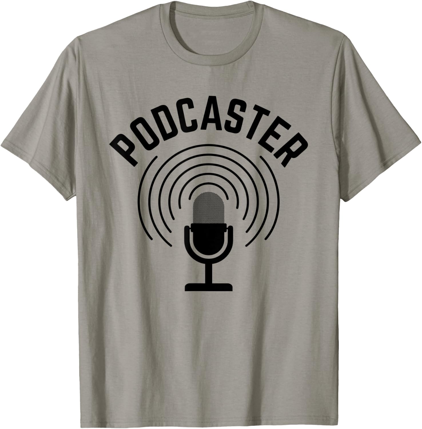 Podcaster T-Shirt - T-Shirt | Sand