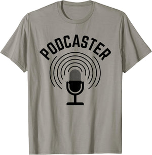 Podcaster T-Shirt - T-Shirt | Sand