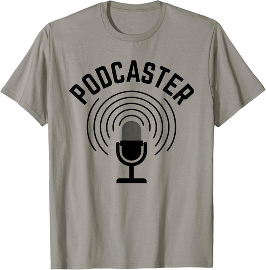 Podcaster T-Shirt - T-Shirt | Sand