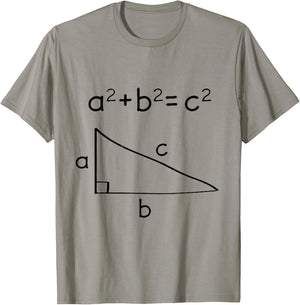 Pythagorean Theorem T-Shirt - T-Shirt | Sand