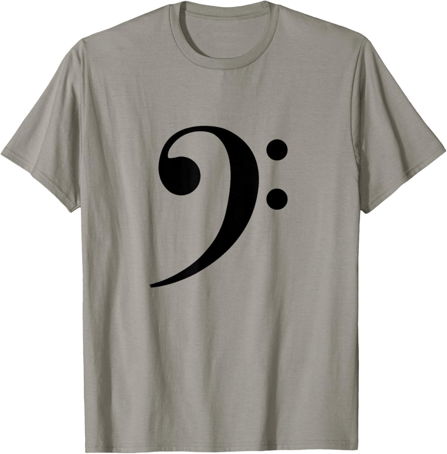 Bass Clef T-Shirt - T-Shirt | Sand