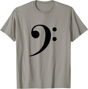 Bass Clef T-Shirt - T-Shirt | Sand