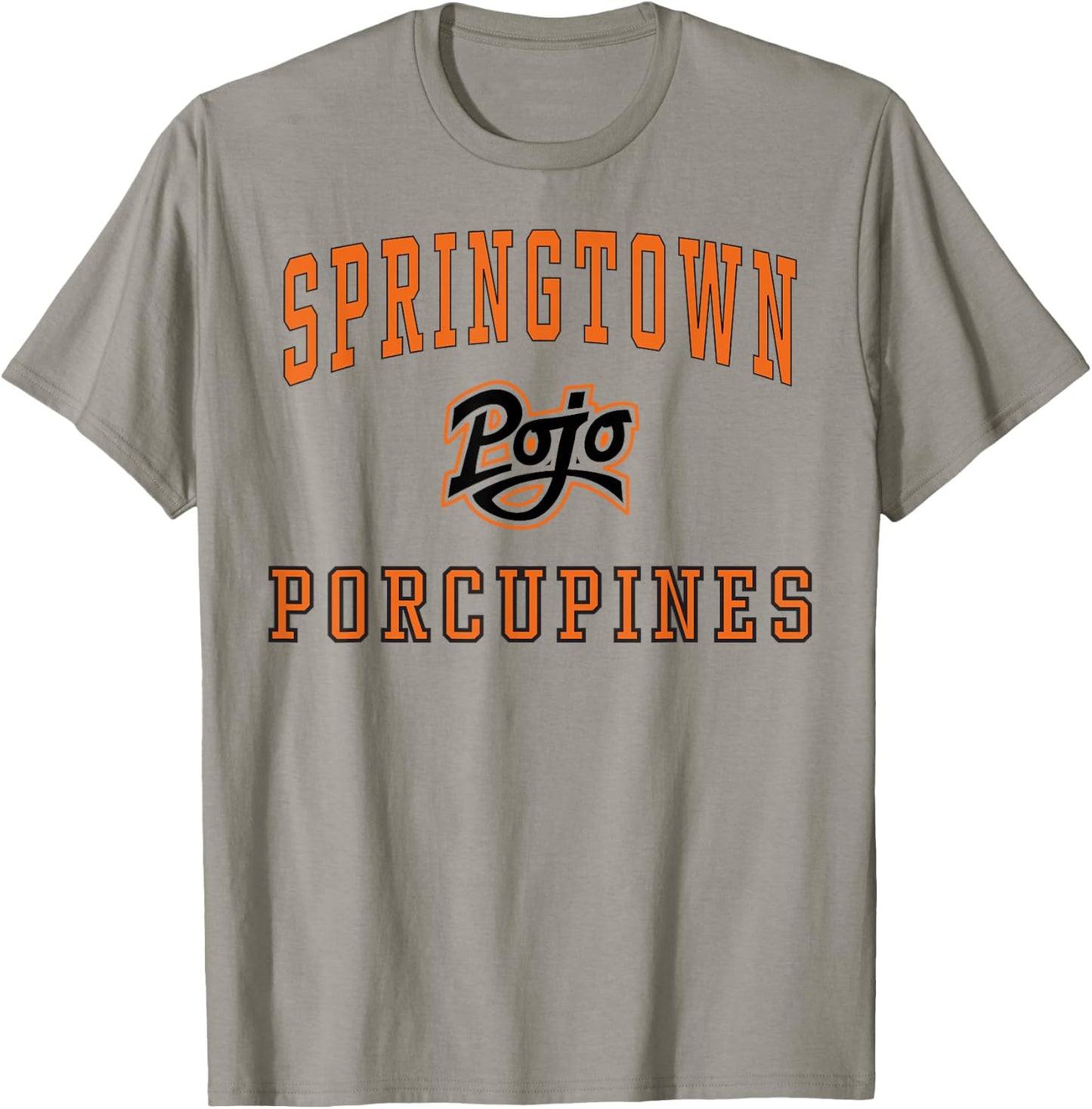 Springtown High School Porcupines C1 T-Shirt - T-Shirt | Sand