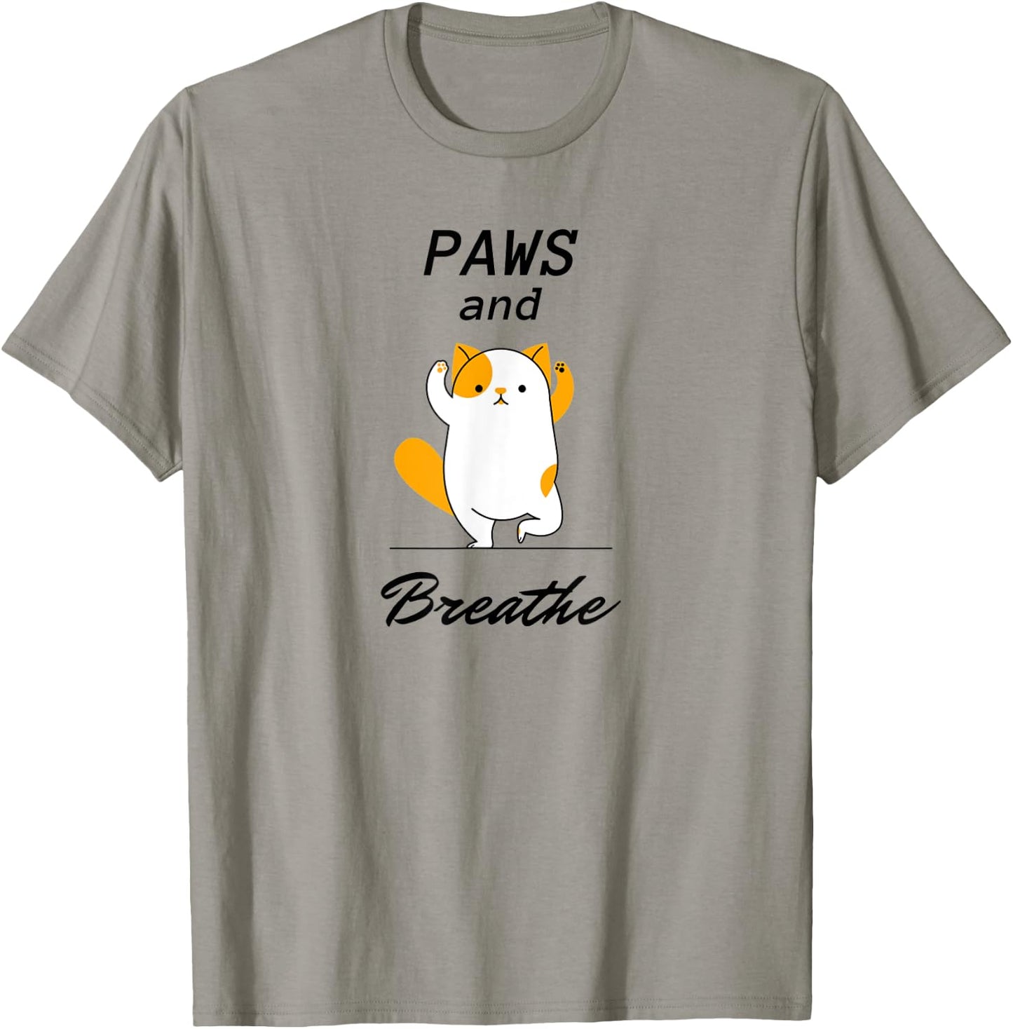 Paws & Breathe Yoga shirt T-Shirt - T-Shirt | Sand