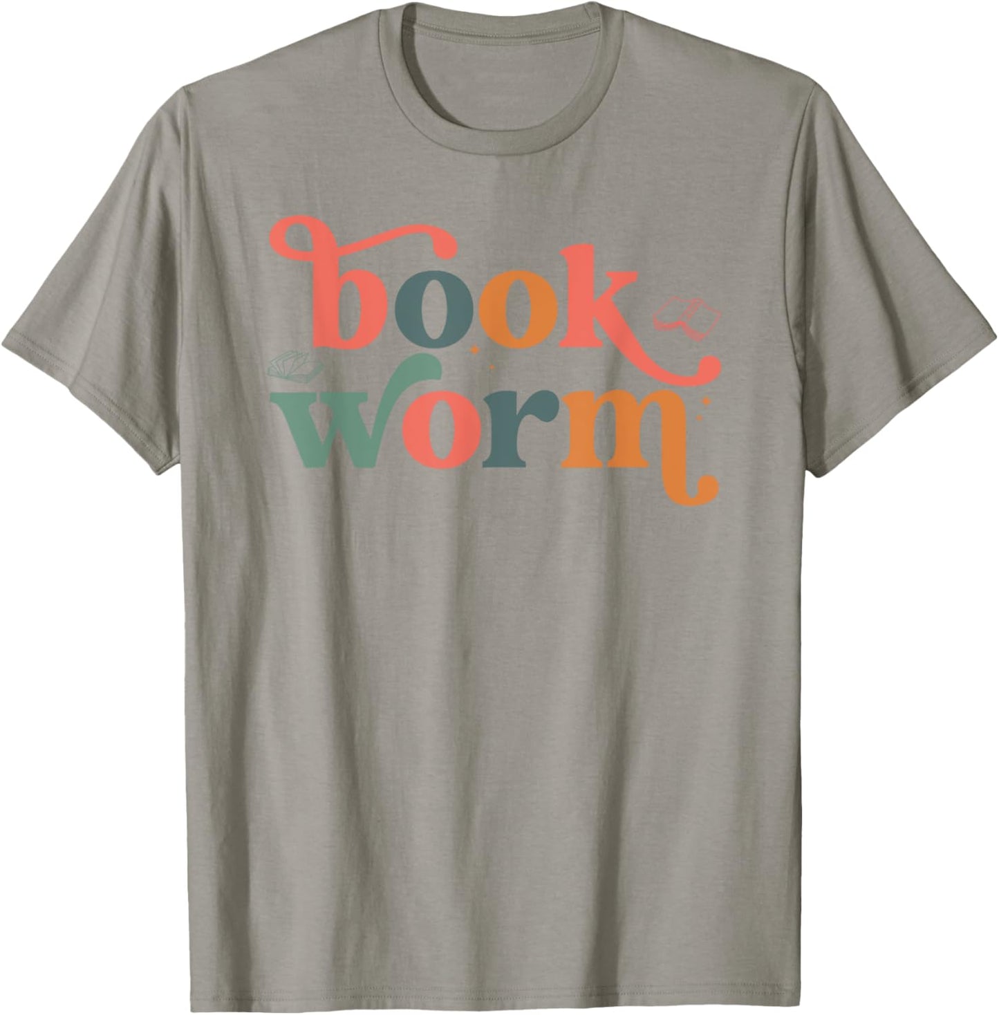 Book Worm Reading Women Book Lovers T-Shirt - T-Shirt | Sand