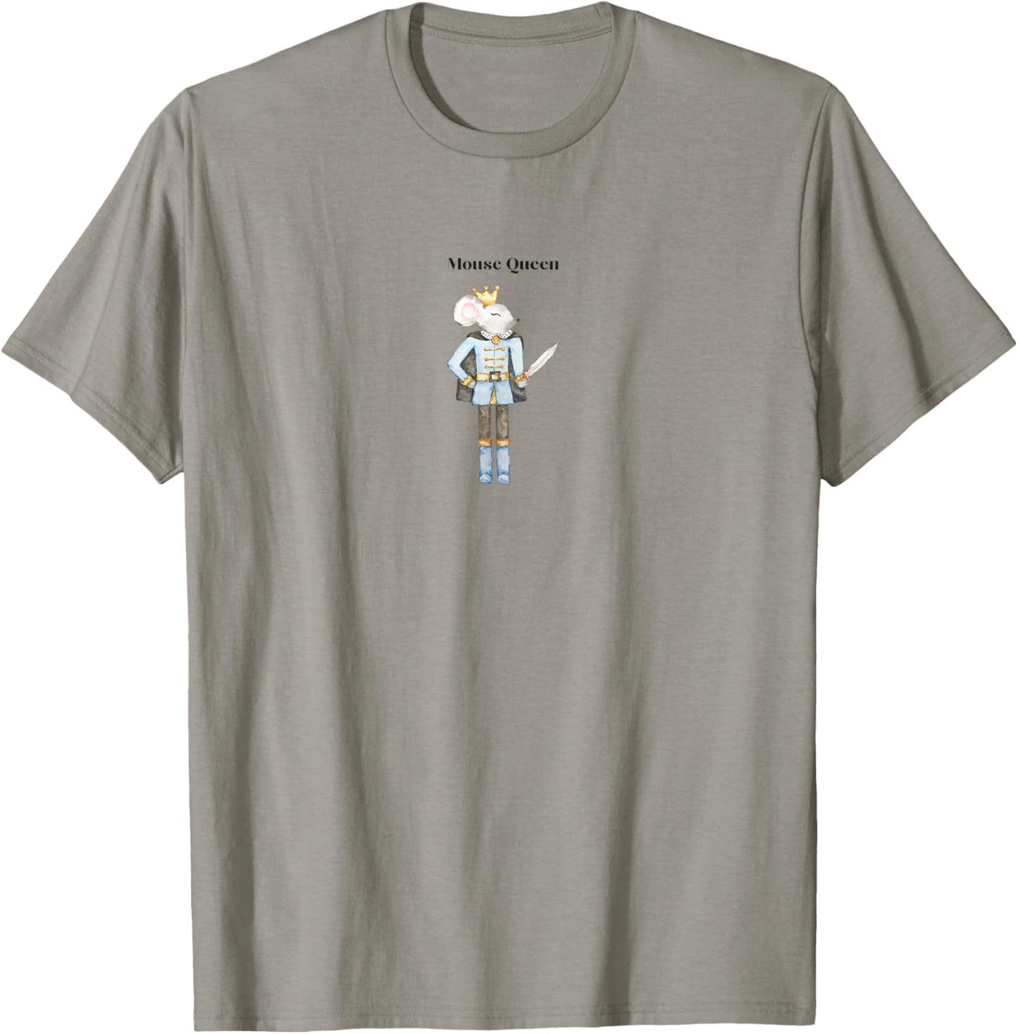 Cute Mouse Queen Nutcracker Christmas Ballet Graphic T-Shirt - T-Shirt | Sand