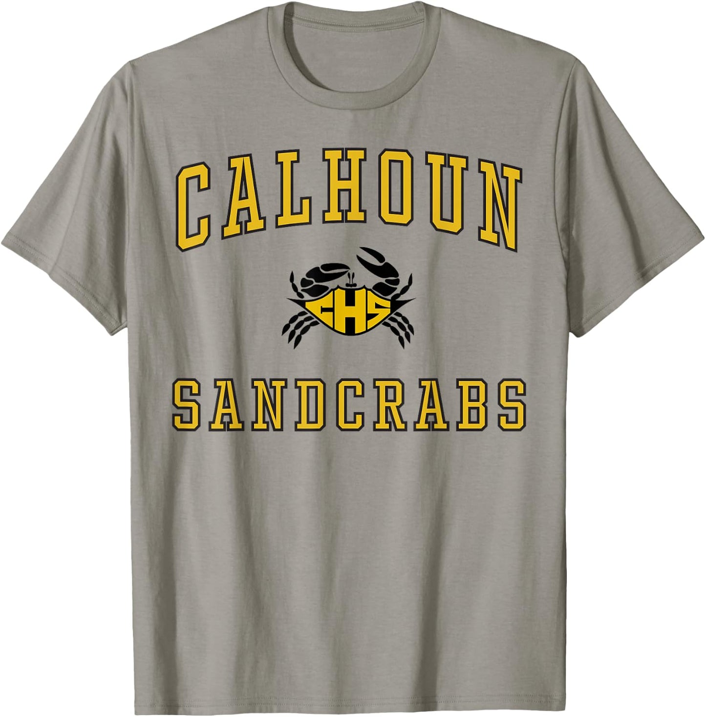 Calhoun High School Sandcrabs C1 T-Shirt - T-Shirt | Sand