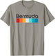 Vintage Bermuda Retro Design T-Shirt - T-Shirt | Sand