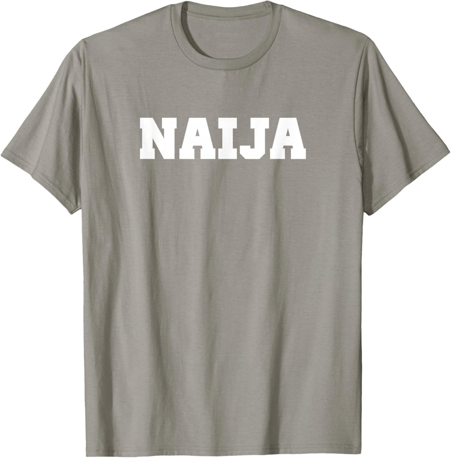 Nigeria Varsity Nigerian Flag Naija T-Shirt - T-Shirt | Sand
