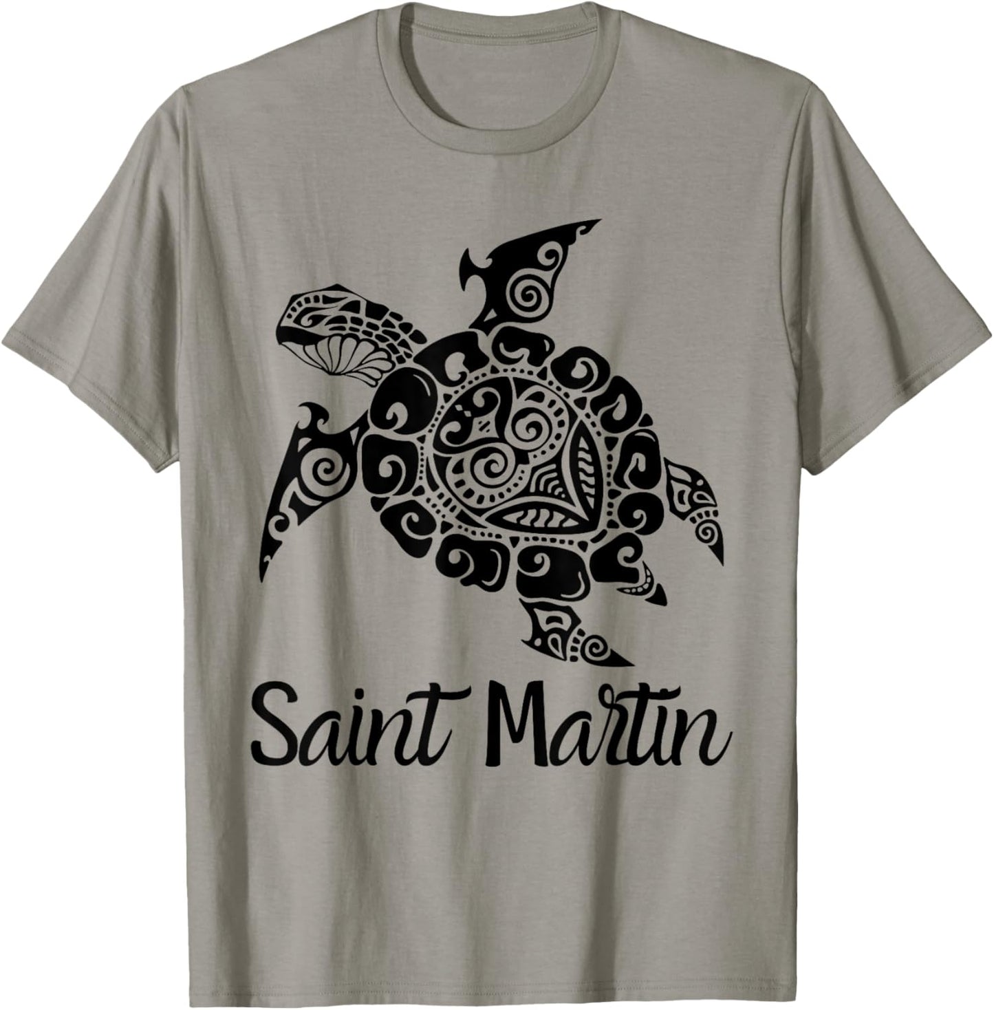 Turtle Saint Martin / Sint Maarten T-Shirt - T-Shirt | Sand