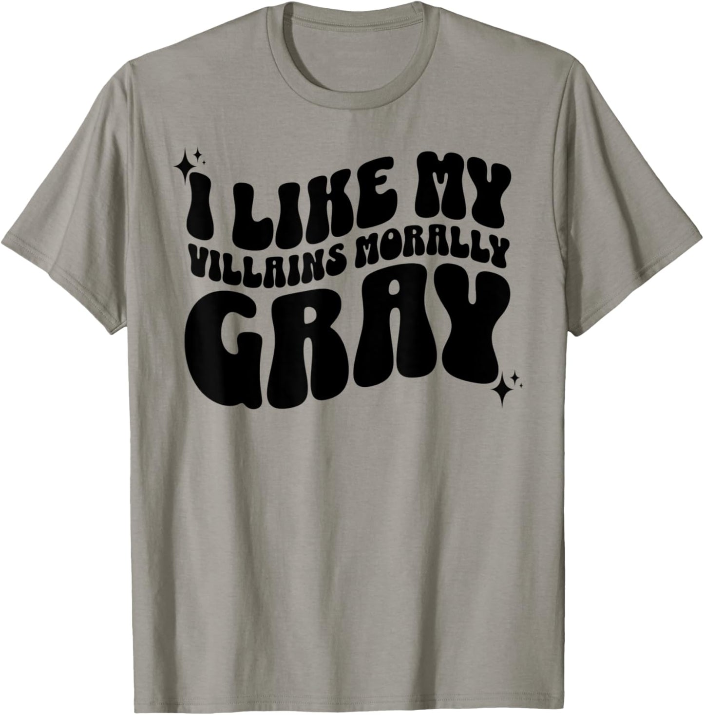 Spicy Books Dark Fantasy Romance Morally Gray Villian Funny T-Shirt - T-Shirt | Sand