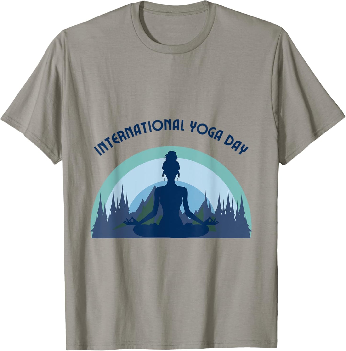 International Yoga Day T-Shirt - T-Shirt | Sand