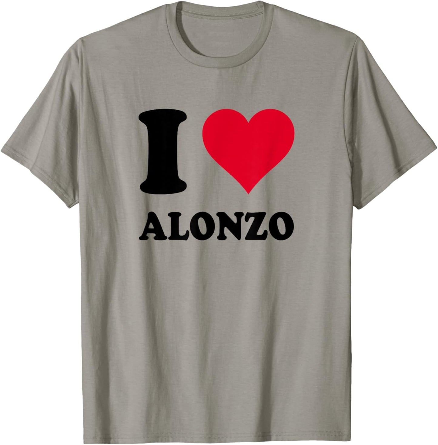 I Love Alonzo T-Shirt - T-Shirt | Sand