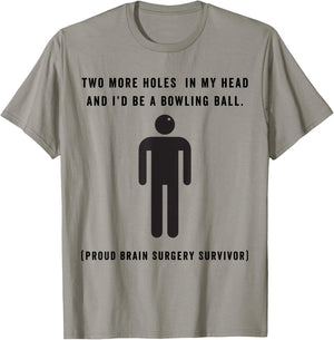 Funny Brain Tumor Awareness T Shirt Grey Matters Cancer T-Shirt - T-Shirt | Sand
