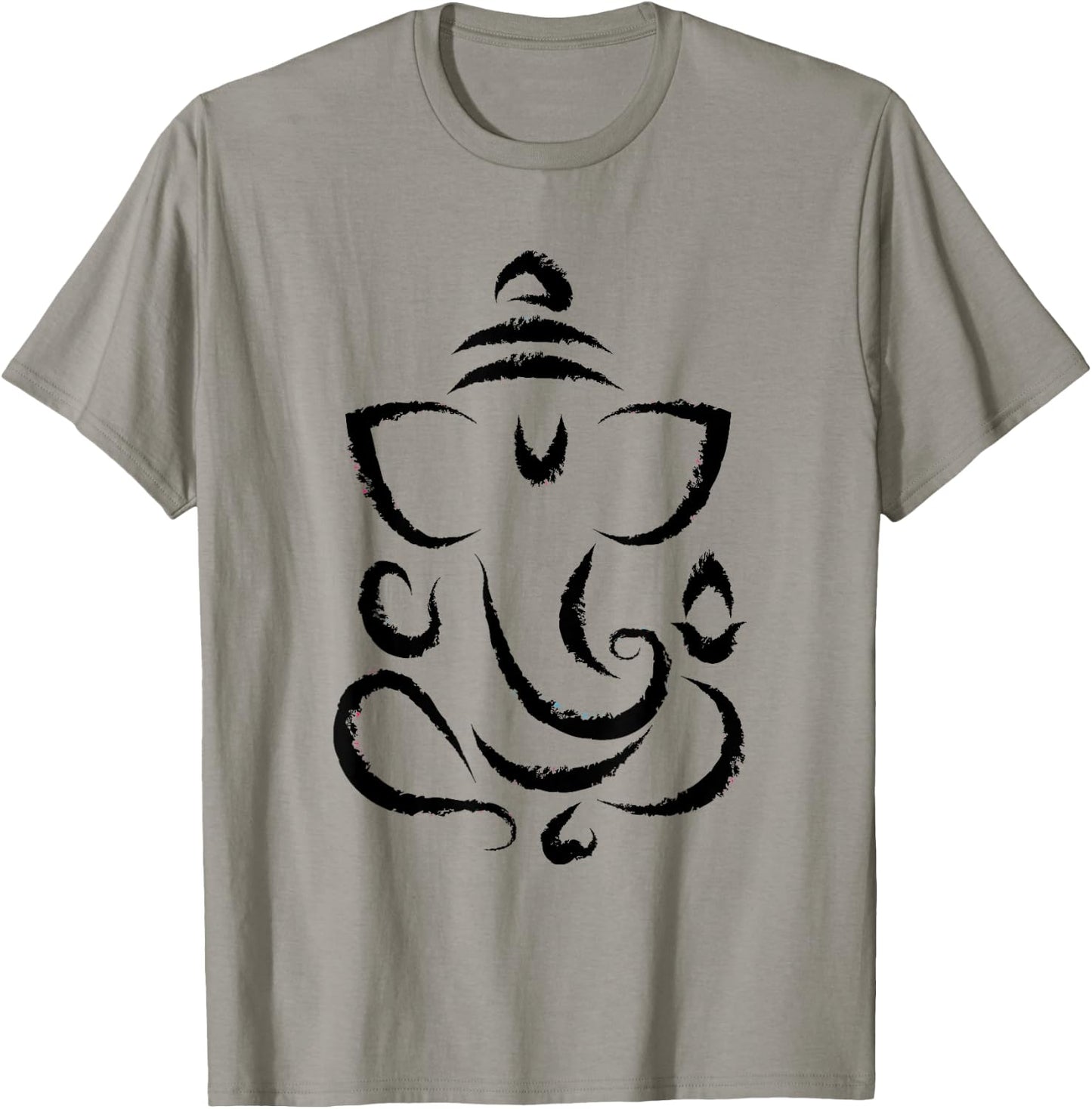 Yoga Hindu Indian Meditation Deepavali Diwali Rangoli Ganesh T-Shirt - T-Shirt | Sand