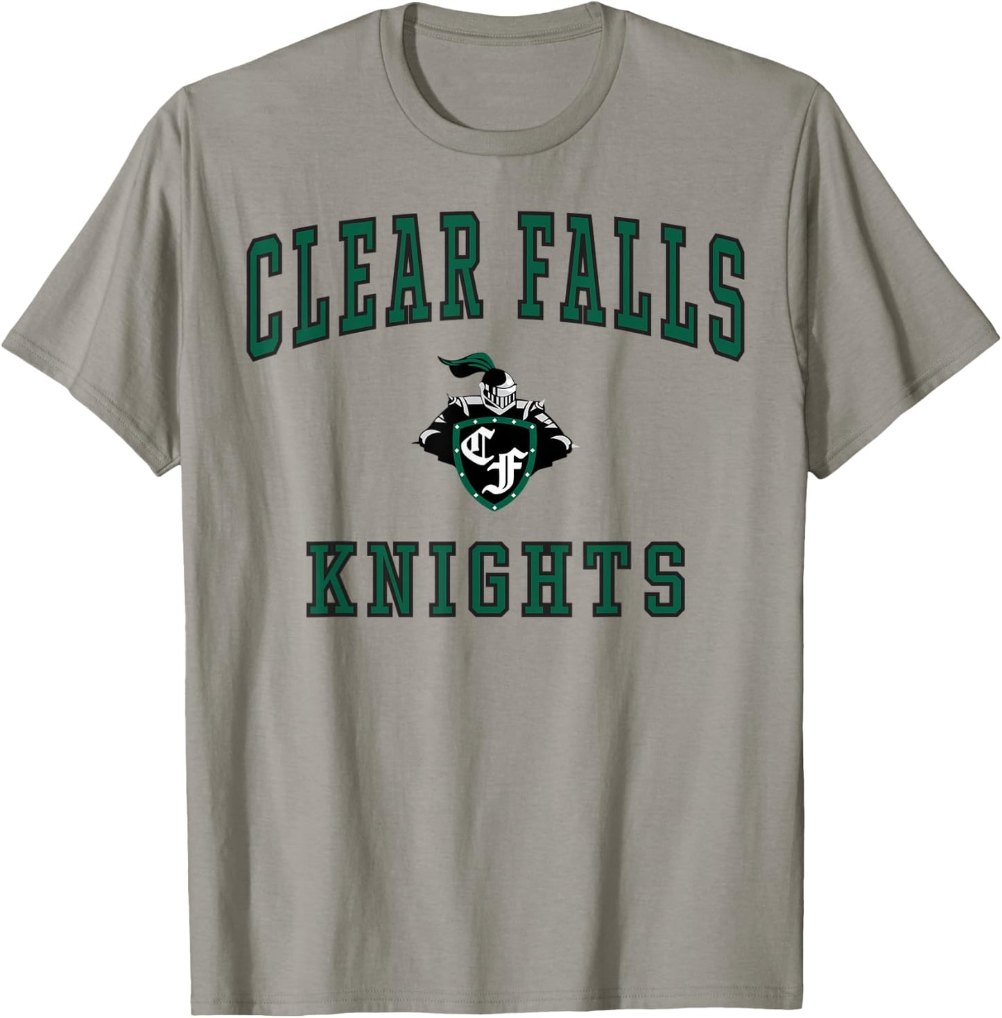 Clear Falls High School Knights C1 T-Shirt - T-Shirt | Sand