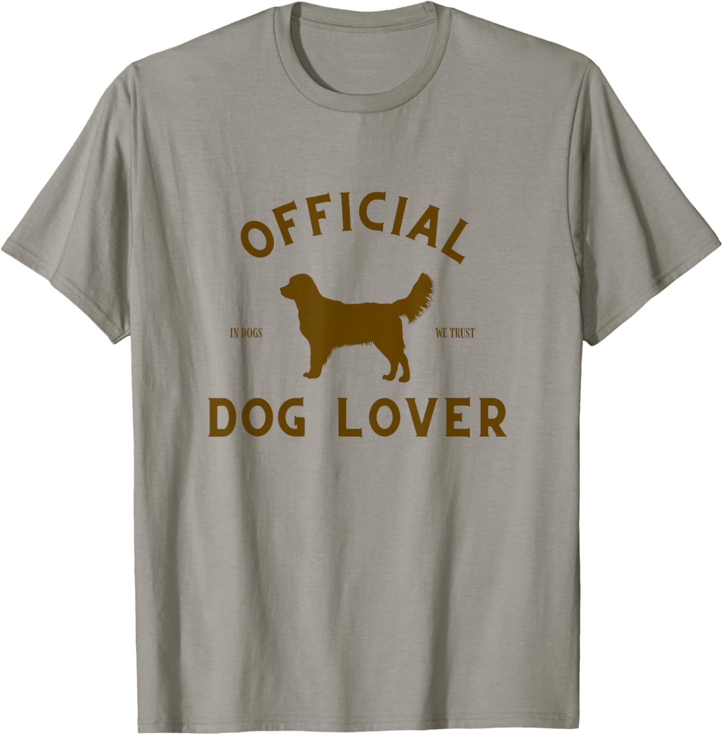 Official Dog Lover Women I Love My Dogs Gifts T-Shirt - T-Shirt | Sand