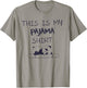 This Is My Pajama Shirt Funny Panda Family Pajamas Gift T-Shirt - T-Shirt | Sand