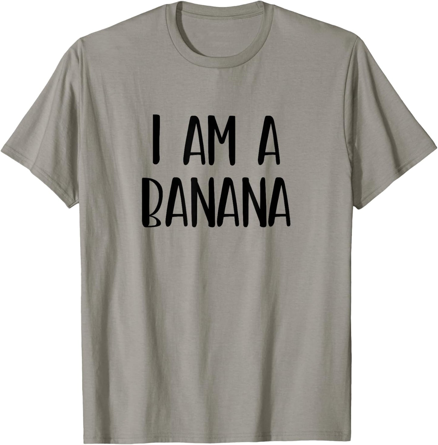 I Am A Banana Halloween I'm Simple Costume Lazy T-Shirt - T-Shirt | Sand