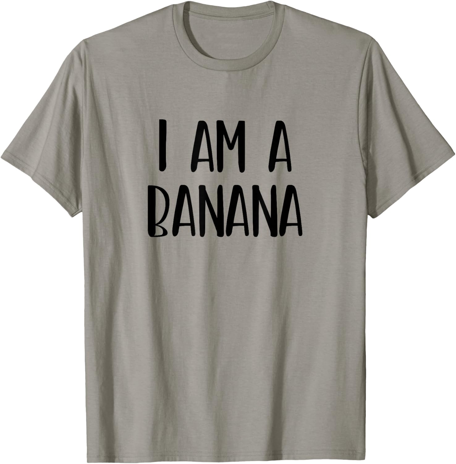 I Am A Banana Halloween I'm Simple Costume Lazy T-Shirt - T-Shirt | Sand
