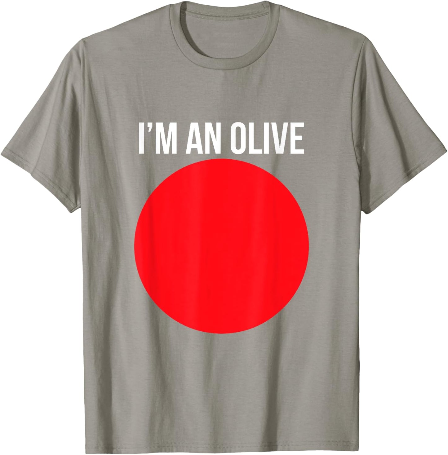 I'm An Olive Funny Lazy Halloween Costume Novelty T-Shirt - T-Shirt | Sand