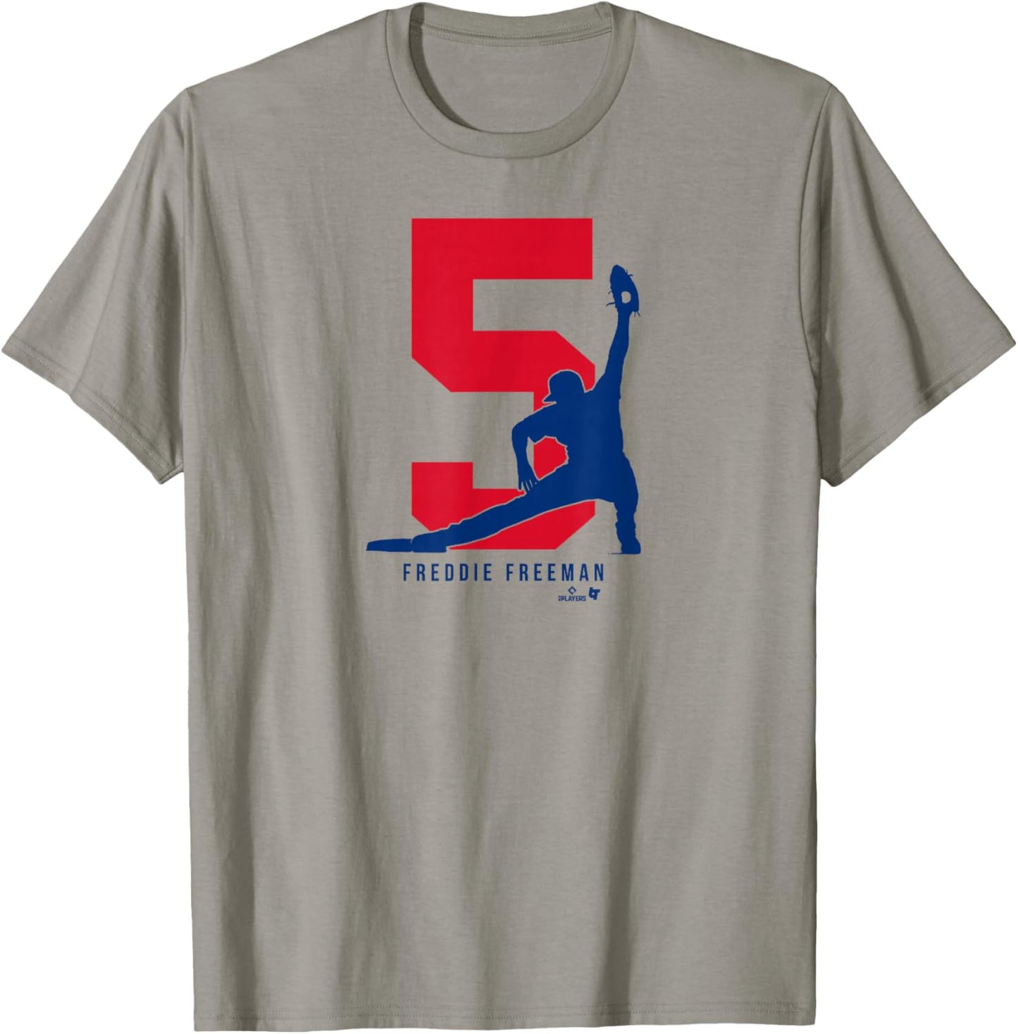Freddie Freeman 5: Los Angeles - Los Angeles Baseball T-Shirt - T-Shirt | Sand